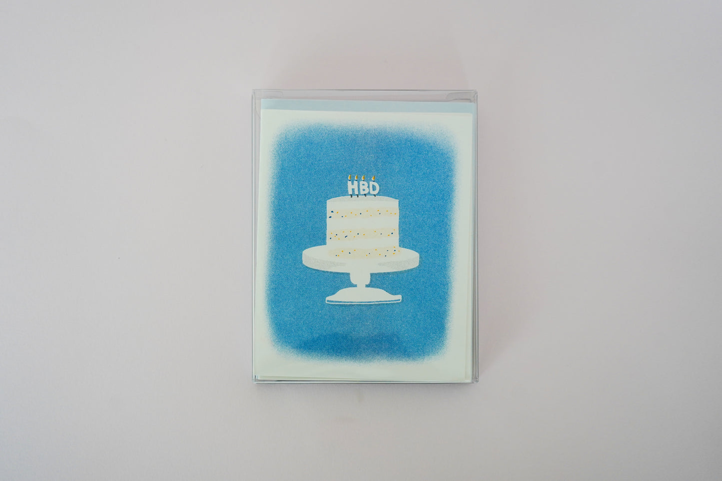 Pack of Birthday cake greeting cards