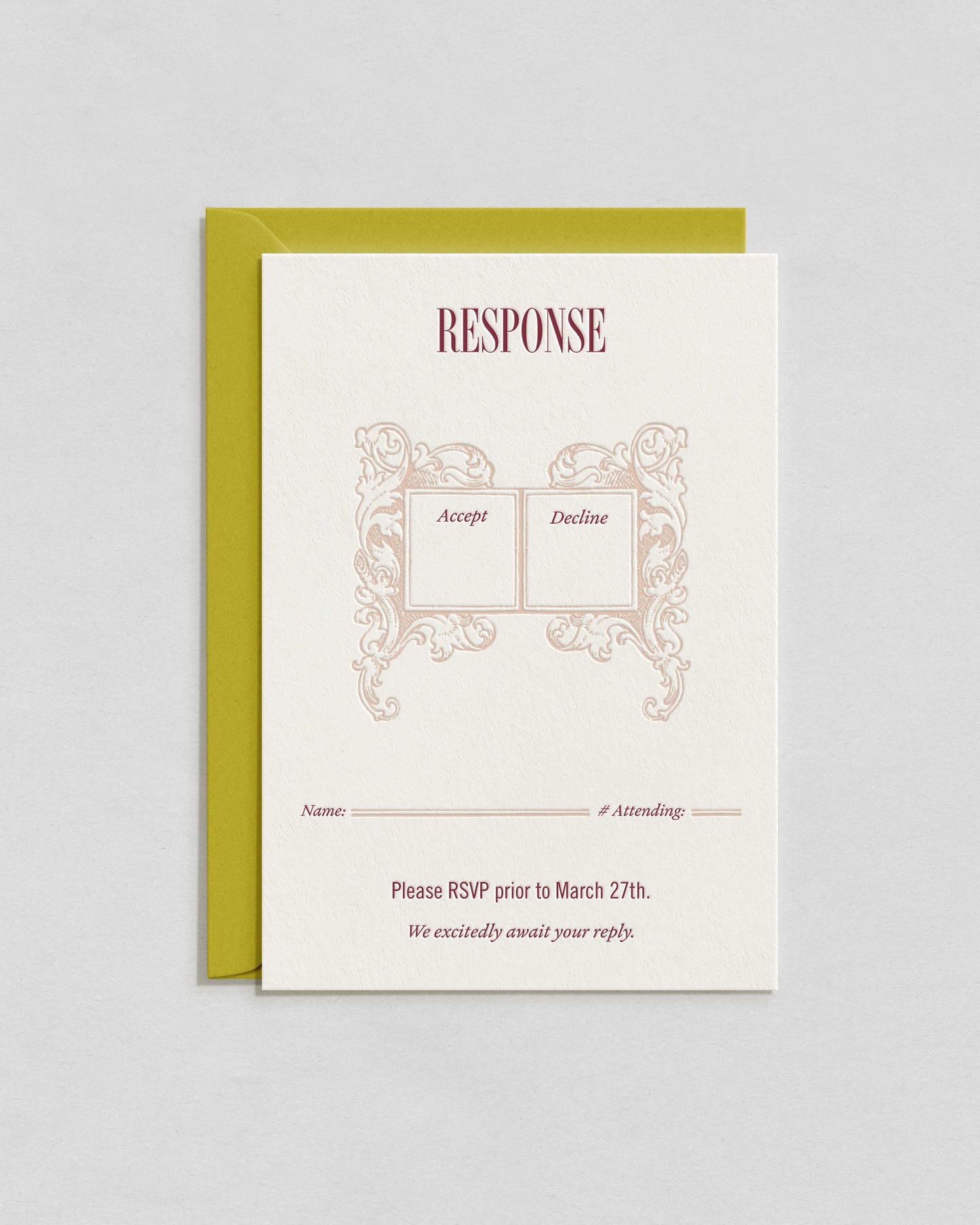 Blume RSVP