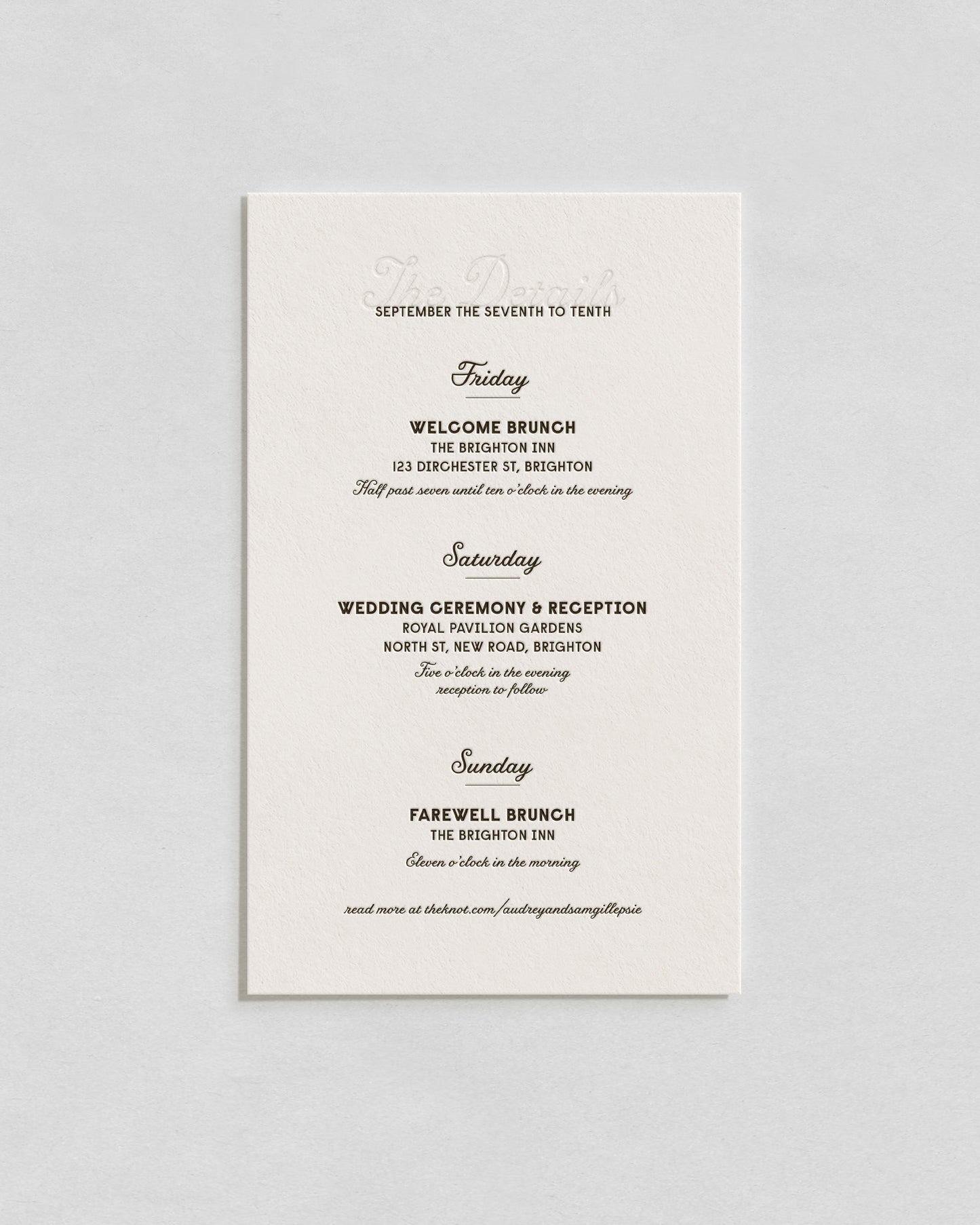 Andie Details