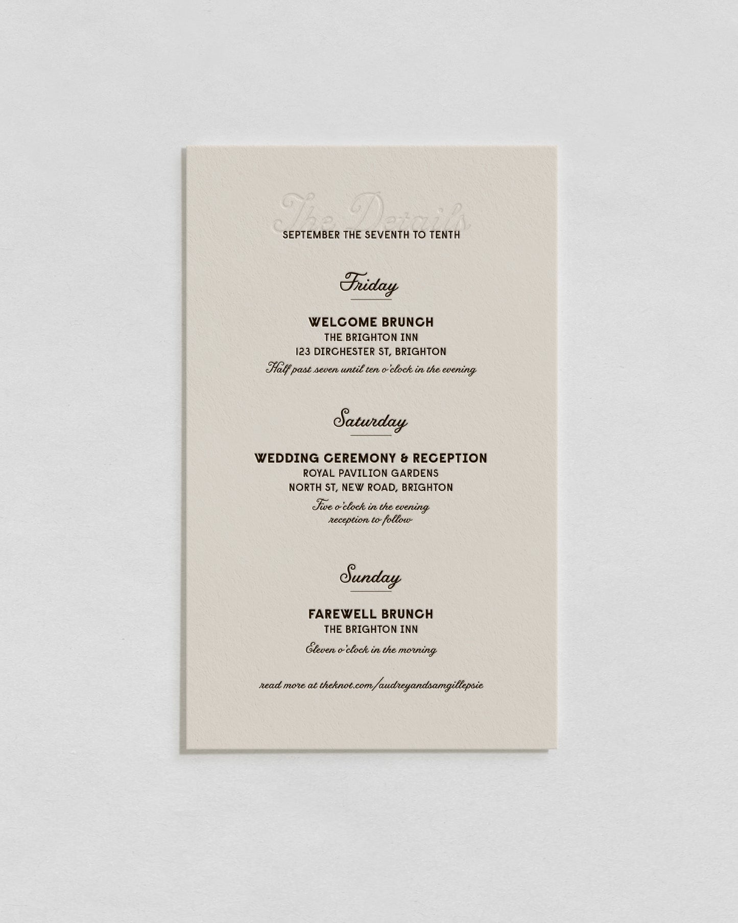 Andie Details