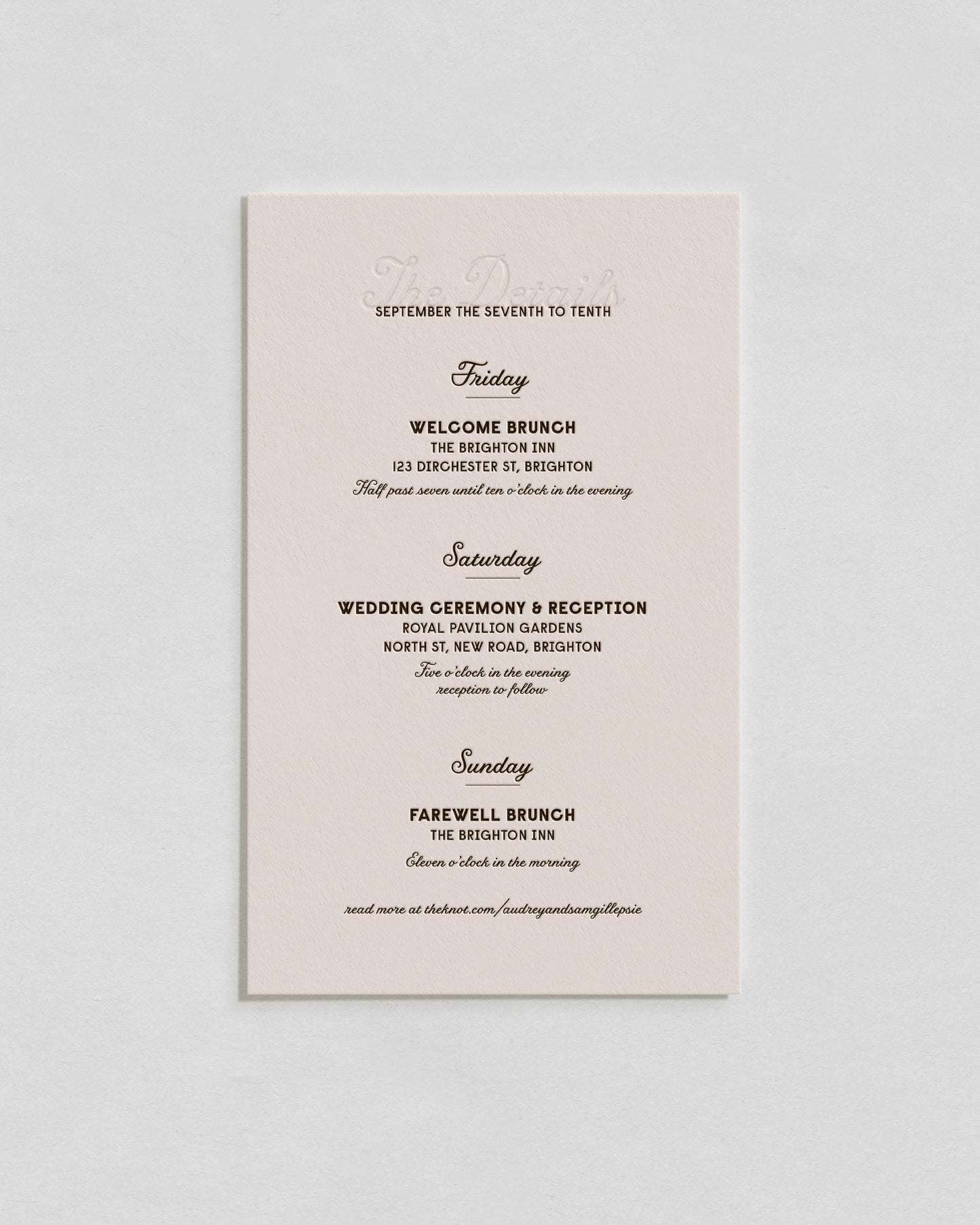 Andie Details