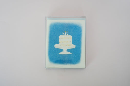 Pack of Birthday cake greeting cards