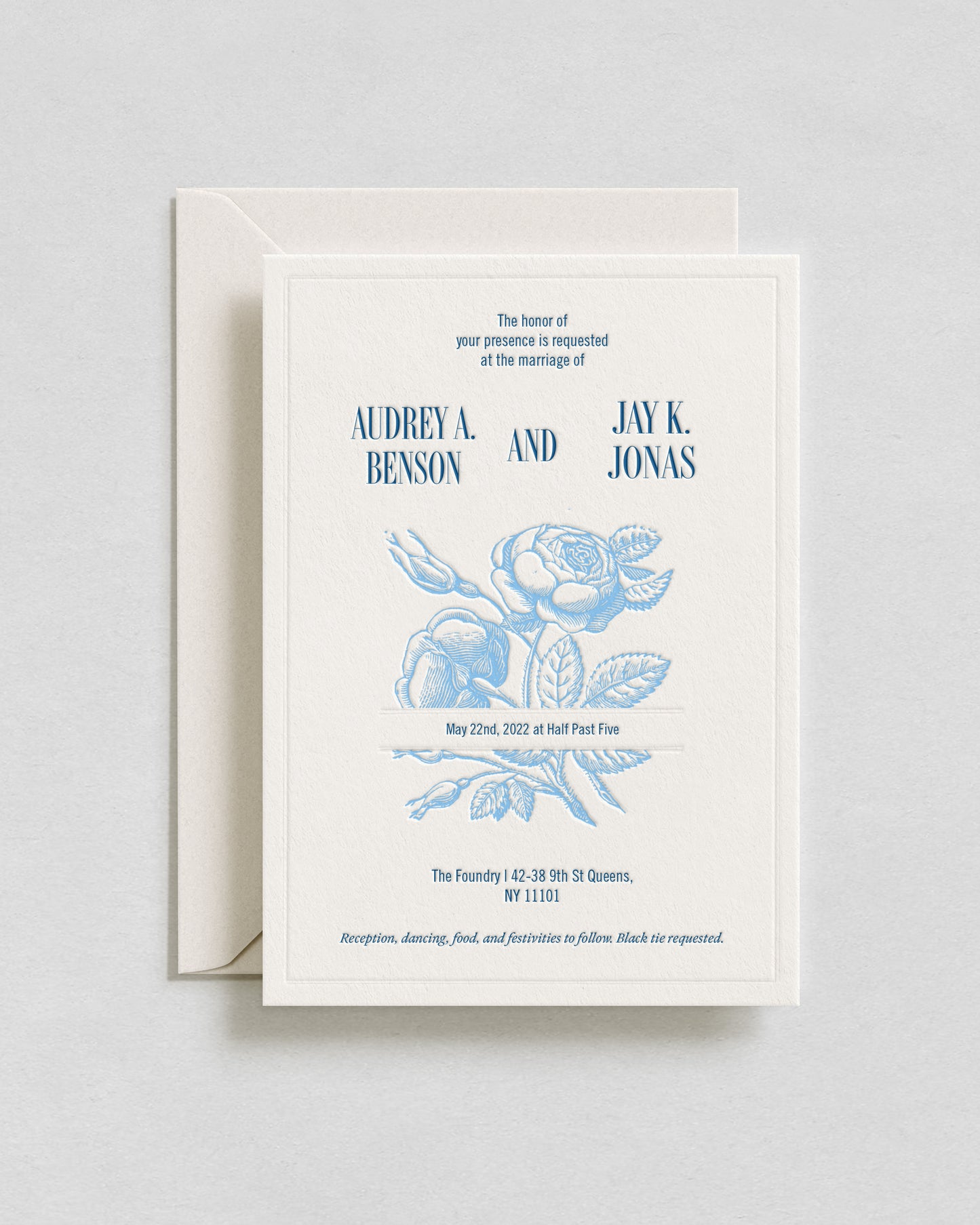 Blume Invitation