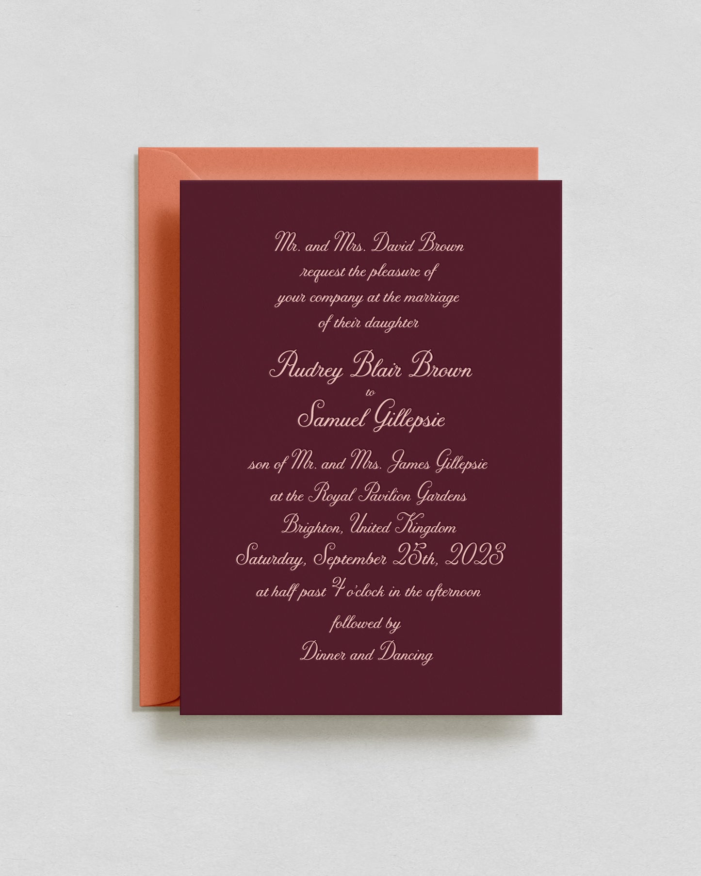 Andie Invitation