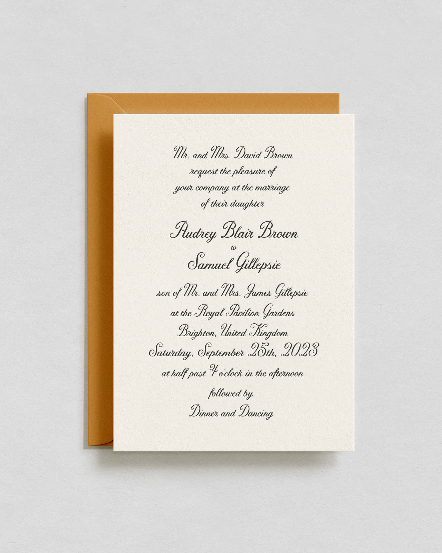 Andie Invitation